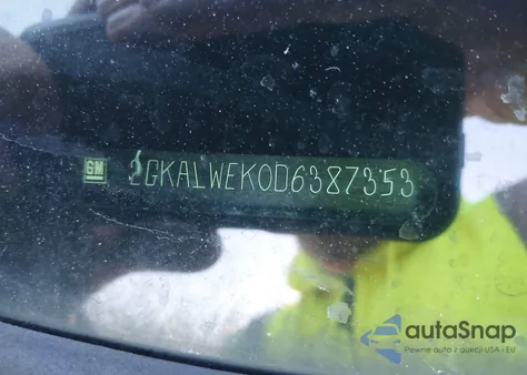 2013 GMC Terrain Slt-2 from USA, damaged, VIN 2GKALWEK0D6387353